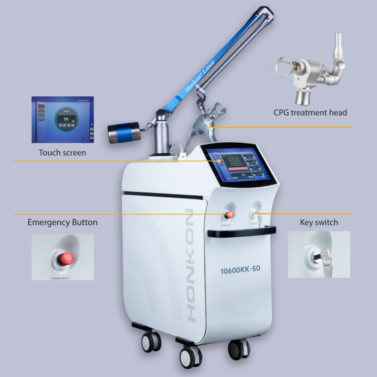 Ultra pulse CO₂ Fractional Laser